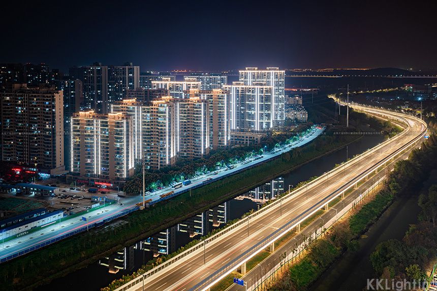 夜景照明工程与城市道路照明相互协调