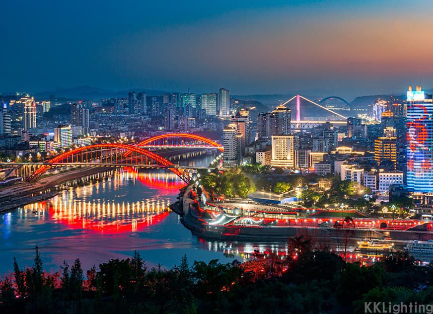 桥梁景观照明工程提升城市文化形象