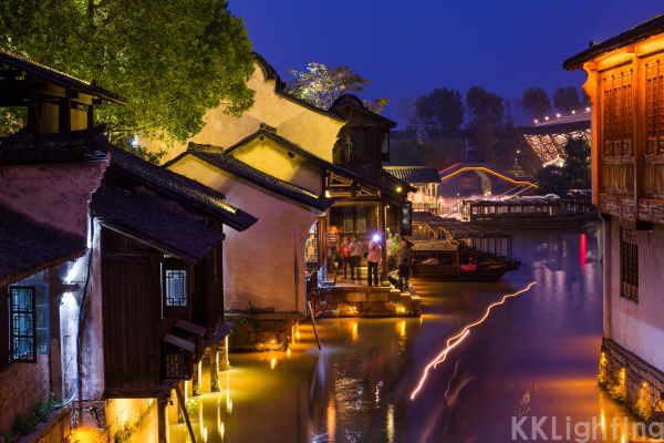 户外亮化灯具如何助力古建筑建设