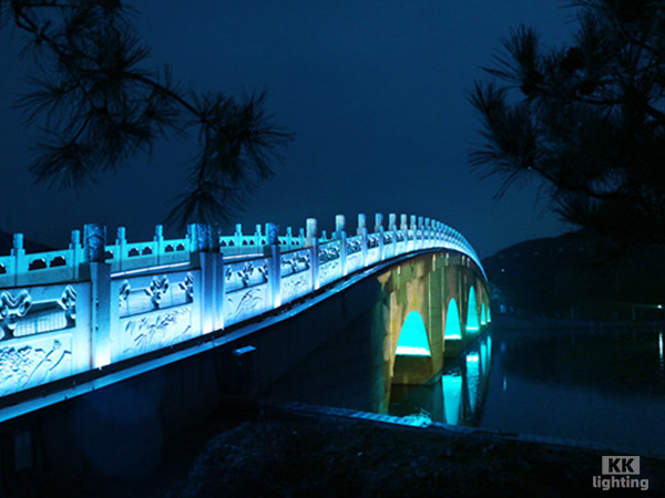 桥面夜景亮化效果图工程